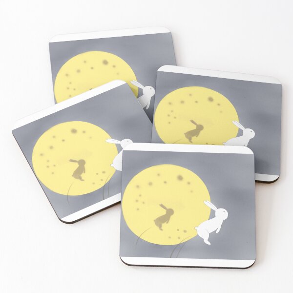 Item preview, A Rabbit Jumps To The Moon  designed and sold by Hitomi  Teira.