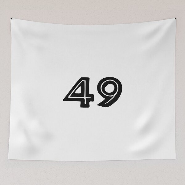 Item preview, 49, forty-nine, black, tribal, african designed and sold by Numbers-Art.