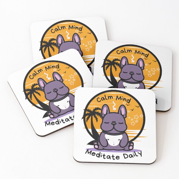 Item preview, Kawaii Meditating bullgod designed and sold by AdaMazingDesign.