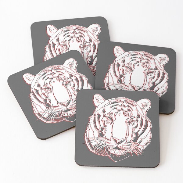 Item preview, tyger Tiger Head Feline wild Wildcat face angry designed and sold by 4rpixs.
