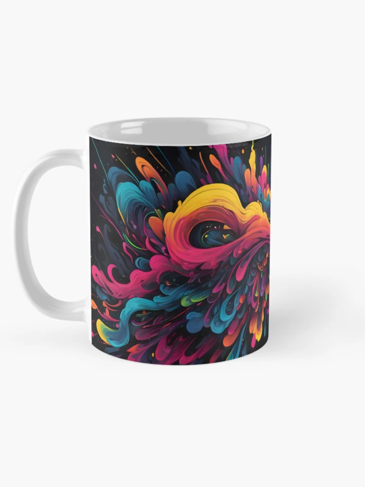 Thumbnail 5 of 6, Coffee Mug, Radiant Riot designed and sold by papi1998.