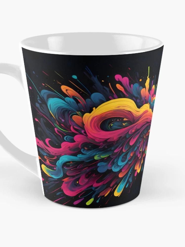 Thumbnail 3 of 4, Coffee Mug, Radiant Riot designed and sold by papi1998.