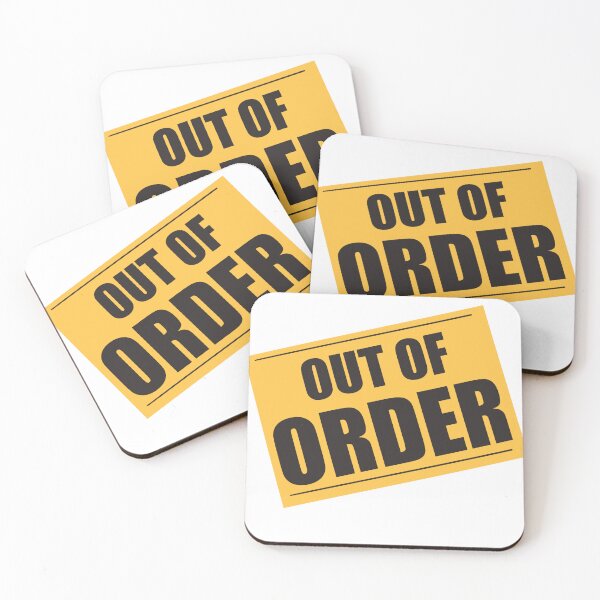 Item preview, Out of Order Sign designed and sold by Bridget Beswick.
