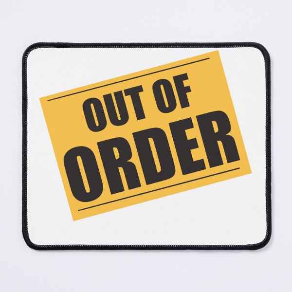 Item preview, Out of Order Sign designed and sold by Bridget Beswick.