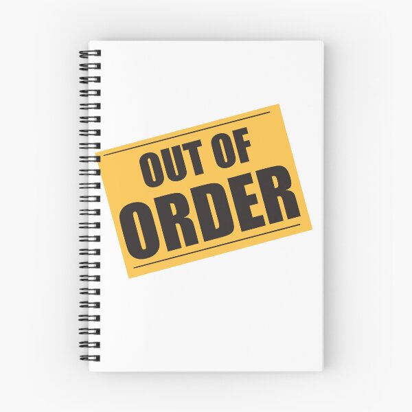 Item preview, Out of Order Sign designed and sold by Bridget Beswick.