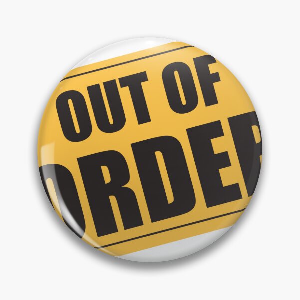 Item preview, Out of Order Sign designed and sold by Bridget Beswick.