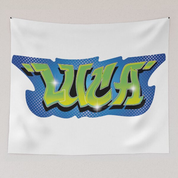 Item preview, Luca name graffiti style designed and sold by 0ut0fSpace.