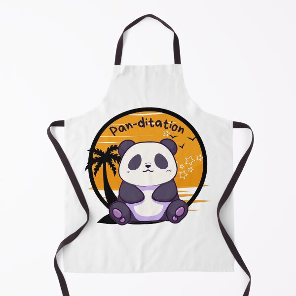 Item preview, Kawaii Cute Meditating Panda designed and sold by AdaMazingDesign.