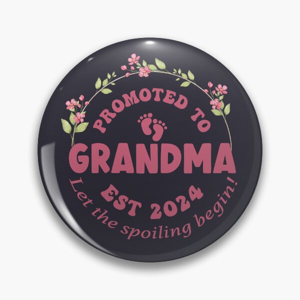 Item preview, Promoted To Grandma Est 2024 Grandmother Pregnancy Announcement designed and sold by stylesip.