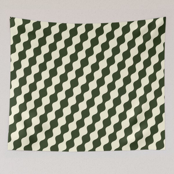 Artikelvorschau, Turquoise Wave Tranquility Pattern Print entworfen und verkauft von RadDeck.