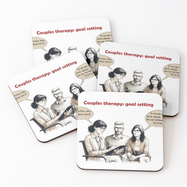 Item preview, Couples Therapy - Goal Setting designed and sold by FamouslyStupid.