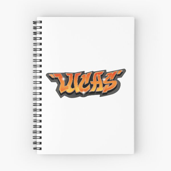 Item preview, Lucas name graffiti style designed and sold by 0ut0fSpace.