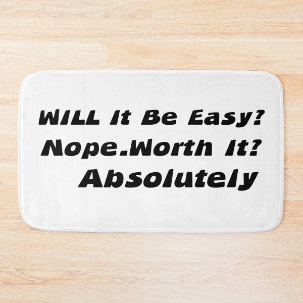 Item preview, will it be easy nope worth it absolutely designed and sold by 101univers.