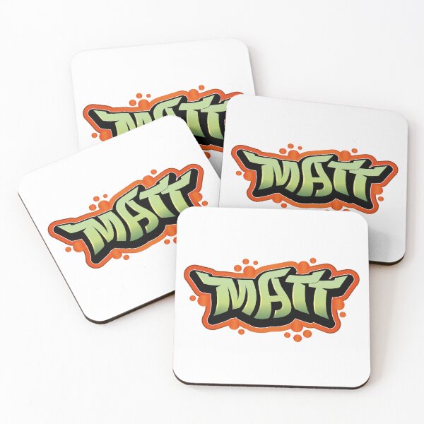 Item preview, Matt name graffiti style designed and sold by 0ut0fSpace.