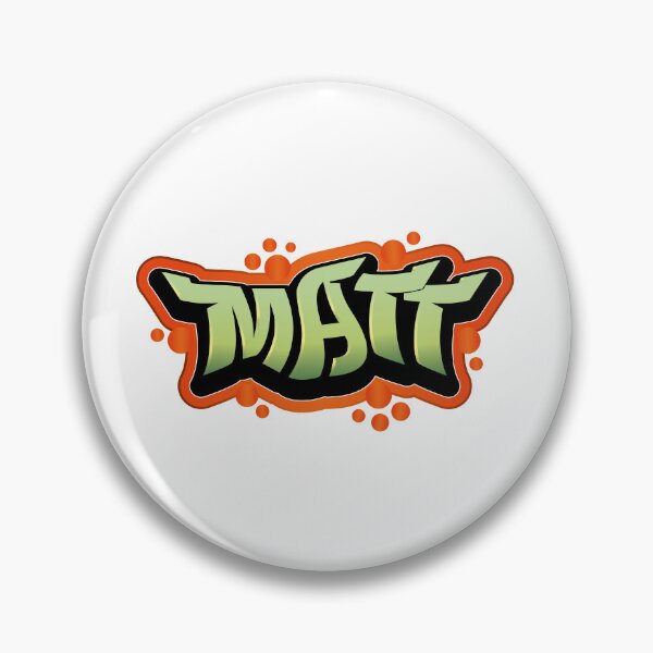 Item preview, Matt name graffiti style designed and sold by 0ut0fSpace.