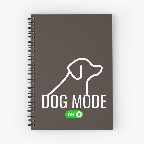 Item preview, Dog Mode - ON (dark version) designed and sold by Feyd-Design.