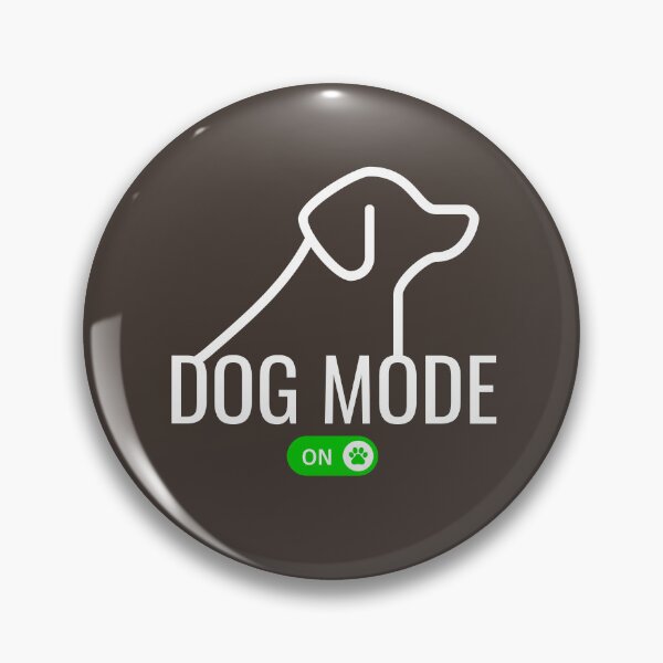 Item preview, Dog Mode - ON (dark version) designed and sold by Feyd-Design.