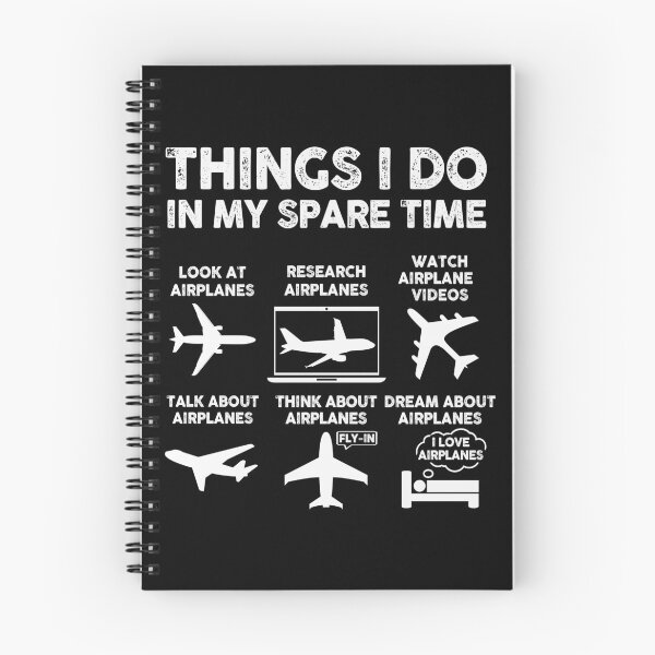 Item preview, Things I do In My Spare Time Airplane Lover Aviation Gifts designed and sold by 365CarMods Official.