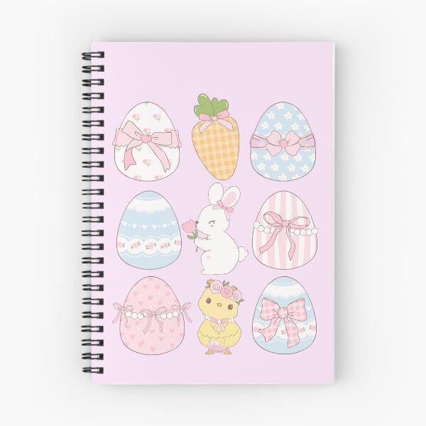 Item preview, Happy Easter Eggs Coquette Cute Bunny designed and sold by SunfullyYours.