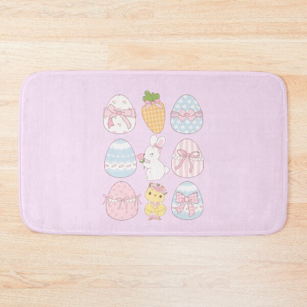 Item preview, Happy Easter Eggs Coquette Cute Bunny designed and sold by SunfullyYours.