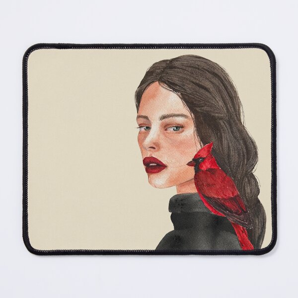 Item preview, Crimson Whispers: Portrait of Enchantment designed and sold by Rianshl.