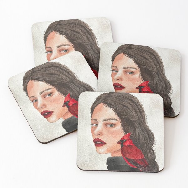 Item preview, Crimson Whispers: Portrait of Enchantment designed and sold by Rianshl.