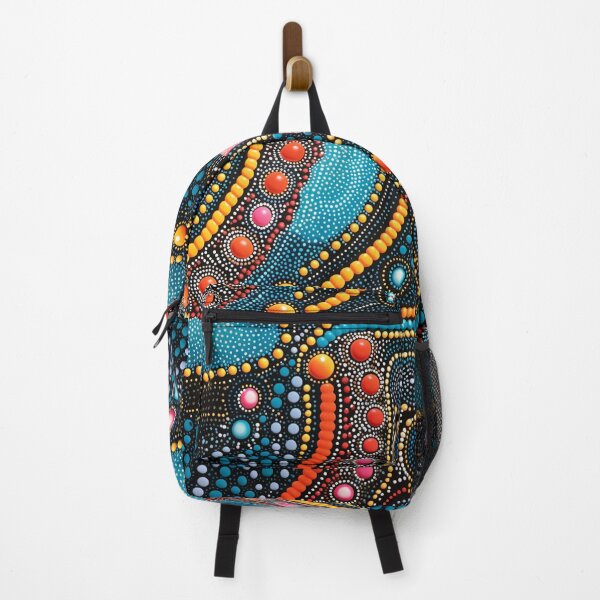 Item preview, Aboriginal Inspired Dot Art - Sophistication designed and sold by GrinGalore.
