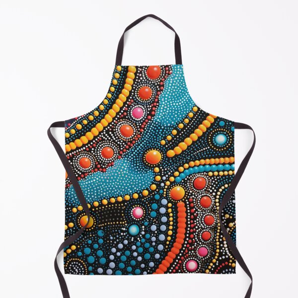 Item preview, Aboriginal Inspired Dot Art - Sophistication designed and sold by GrinGalore.