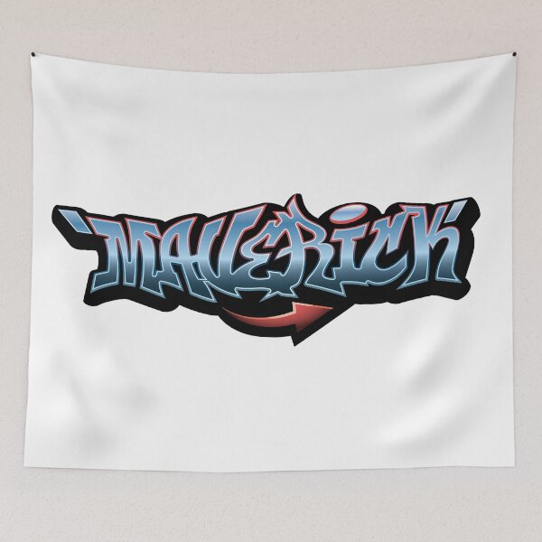 Item preview, Maverick name graffiti style designed and sold by 0ut0fSpace.