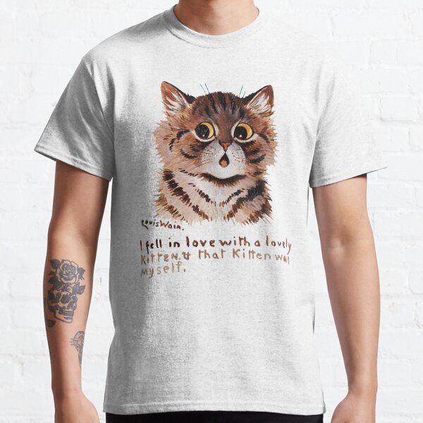 Item preview, Louis Wain - I fell in love with a lovely kitten, & that kitten was myself designed and sold by elinaarbidane.