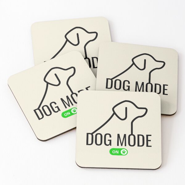 Item preview, Dog Mode - ON (light version) designed and sold by Feyd-Design.