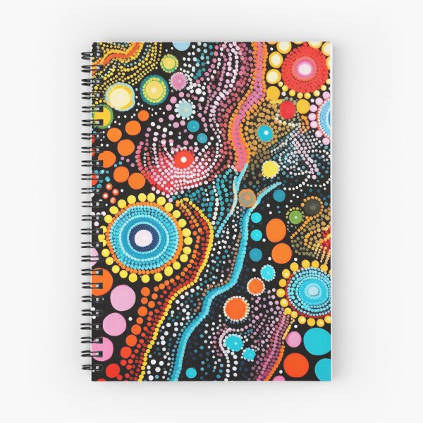Item preview, Aboriginal Inspired Dot Art - Expressiveness designed and sold by GrinGalore.