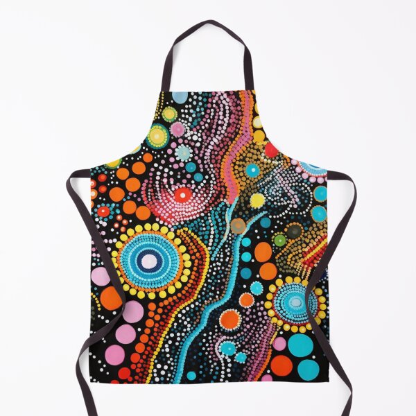 Artikelvorschau, Von den Aborigines inspirierte Punktmalerei – Ausdrucksstärke entworfen und verkauft von GrinGalore.