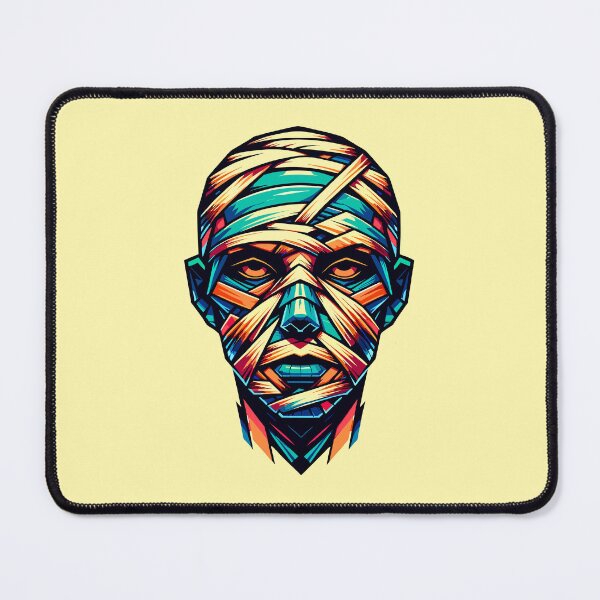 Item preview, Colorful Geometric Mummy: Low Poly Artwork designed and sold by Amanda-S-Olsen.