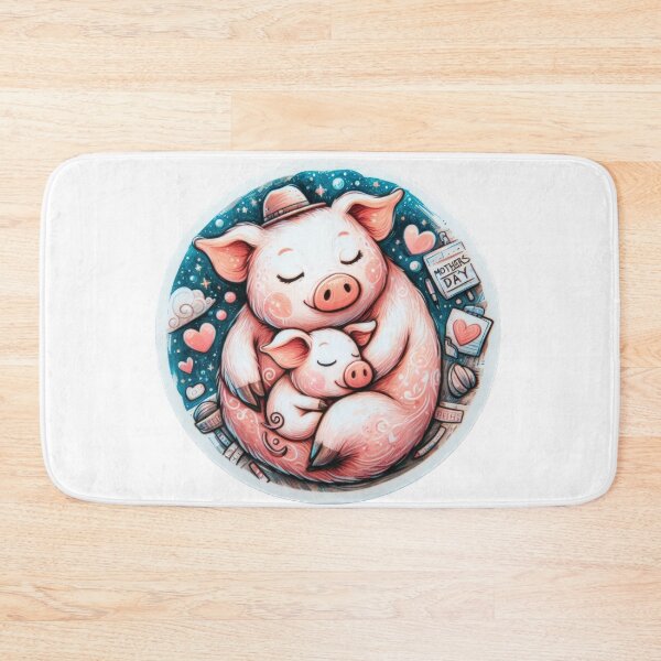Item preview, Pig  Mothers Day Animals Sticker designed and sold by Expressions-Sel.