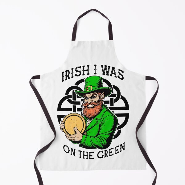 Item preview, Funny Disc Golf St Patrick's Day Irish I Was On The Green designed and sold by GrandeDuc.
