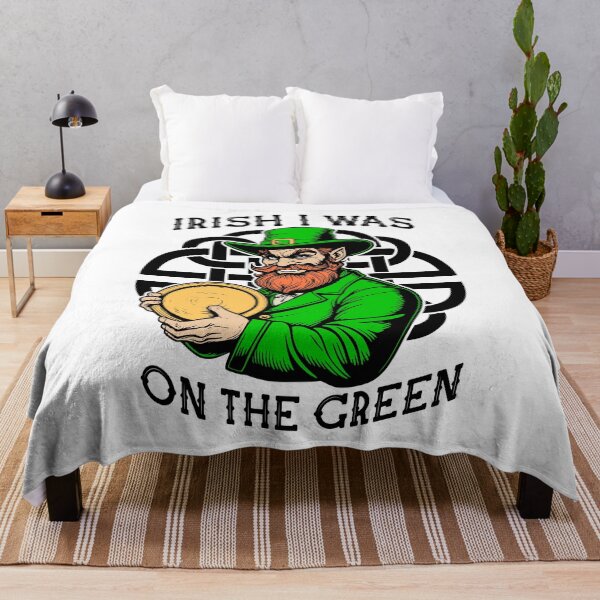 Item preview, Funny Disc Golf St Patrick's Day Irish I Was On The Green designed and sold by GrandeDuc.