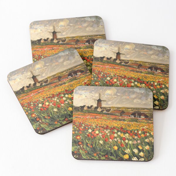 Item preview, Scene Of Brilliant Tulips designed and sold by CamilleNorris.