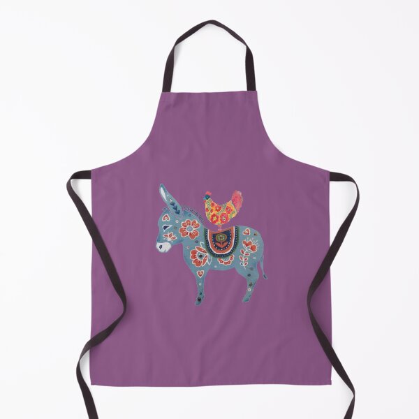 Item preview, Mexican style donkey and the colorful hen designed and sold by MuciMuki.