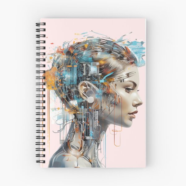 Item preview, Artificial intelligence bionic human  designed and sold by ShopMaxiDesigns.