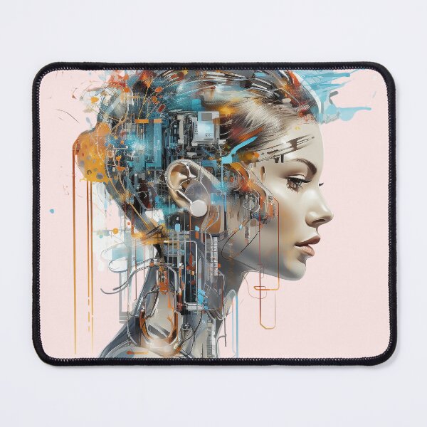 Item preview, Artificial intelligence bionic human  designed and sold by ShopMaxiDesigns.