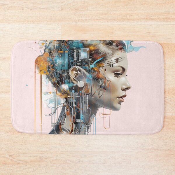 Item preview, Artificial intelligence bionic human  designed and sold by ShopMaxiDesigns.