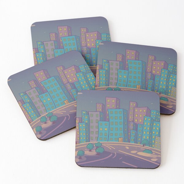 Item preview, Cartoon City blocks designed and sold by Glenbobagins.