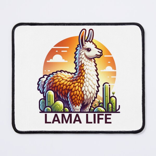 Item preview, Llama Life, Llama Illustration designed and sold by GabbyKI261.