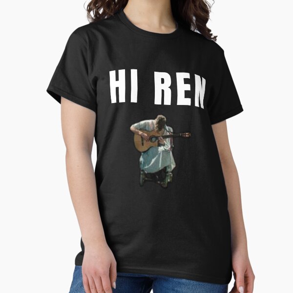 Vista previa del artículo con la obra «Hola Ren», diseñado y vendido por WoodburyLake.