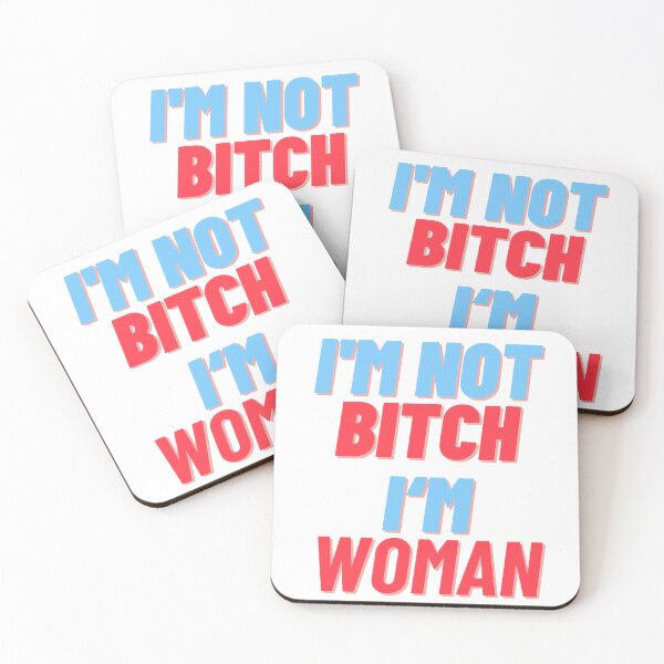 Item preview, I'm not bitch i'm woman designed and sold by LittleWorldShop.