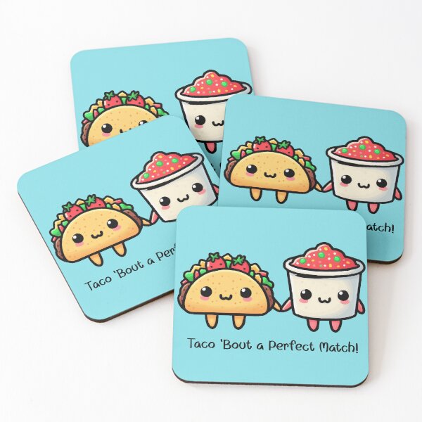 Item preview, Taco 'Bout a Perfect Match designed and sold by MadebyTommy.