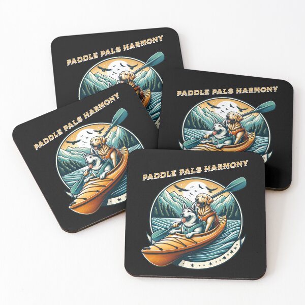 Item preview, Dogs Solve Most Of My Problems Kayaking Solves The Rest - Paddle pals harmony designed and sold by JansenGS.
