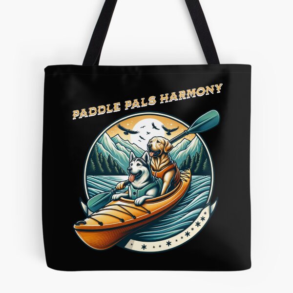 Item preview, Dogs Solve Most Of My Problems Kayaking Solves The Rest - Paddle pals harmony designed and sold by JansenGS.