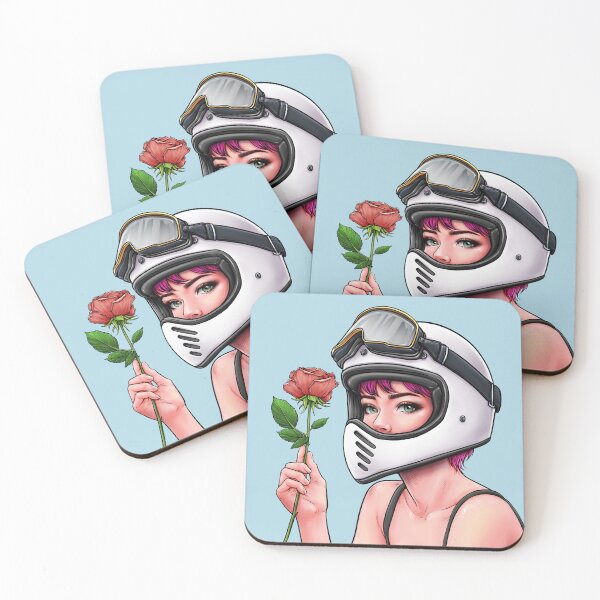 Item preview, Girl rider with rose designed and sold by Winya.